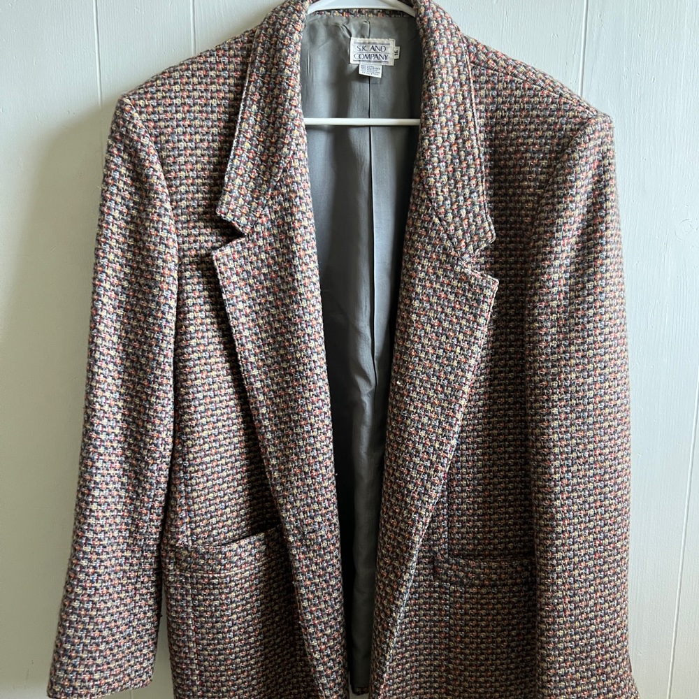 Vintage wool blazer